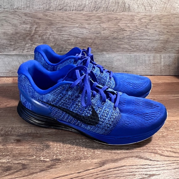 Nike Lunar Running Shoes Blue Men’s Size 11 - Picture 5 of 12